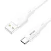 câble usb c 3a bwoo x329c silicone ultra souple – blanc 1 m