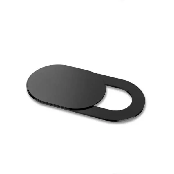 Cache webcam coulissant noir pour ordinateur portable