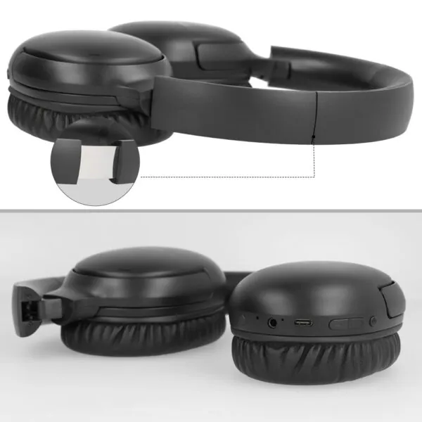 casque bluetooth anc blavec bo 12 bass master – noir