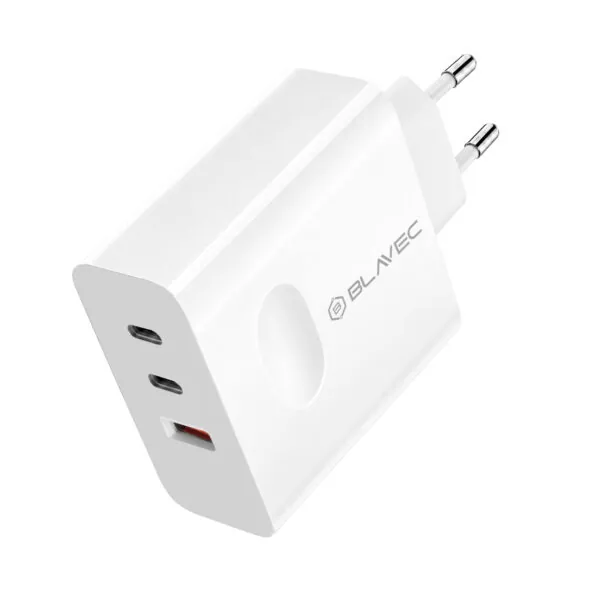 chargeur gan 65w blavec bc 11 – 3 ports + câble usb c inclus chargeur gan 65w blavec bc 11 – 3 ports + câble usb c inclus