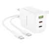 chargeur gan 65w borofone bn32 complet + câble usb c 1 m