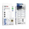 chargeur gan 65w borofone bn32 complet + câble usb c 1 m