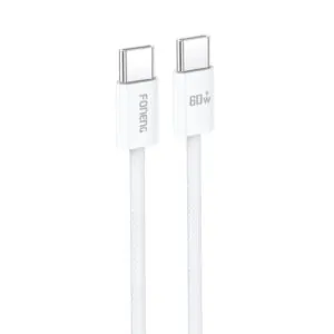 Câble USB-C vers USB-C 60W Charge Rapide – Foneng X110