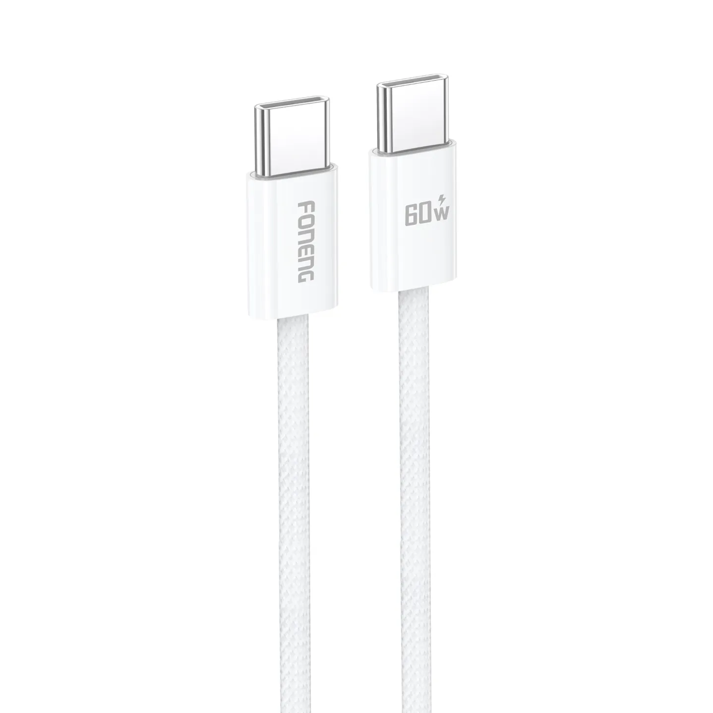 Câble USB-C vers USB-C 60W Charge Rapide – Foneng X110