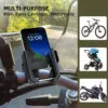 support smartphone guidon vélo blavec bv 01 solide – noir