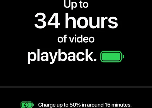 iPhone 18 Pro – autonomie jusqu’à 34 heures de vidéo