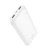 Batterie externe 10000 mAh Hoco J128 blanche
