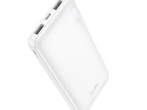 Batterie externe 10000 mAh Hoco J128 blanche Batterie externe 10000 mAh Hoco J128 blanche