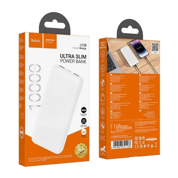 Emballage de la batterie externe 10000 mAh Hoco J128