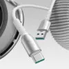 Câble USB-A vers USB-C Joyroom enroulé