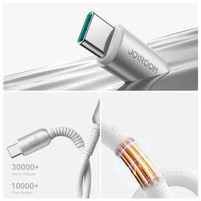 Câble USB-C 60W Joyroom – tests de résistance Câble USB-C 60W Joyroom – tests de résistance