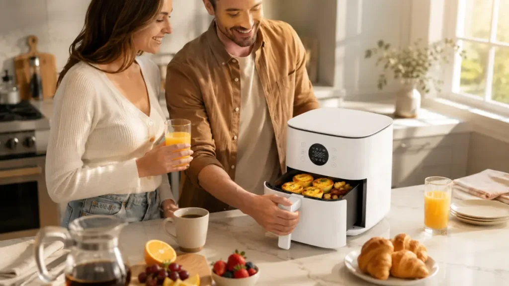 Friteuse sans huile Xiaomi 6,5 L – petit-déjeuner en famille