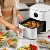 Friteuse sans huile Xiaomi – poulet et légumes Friteuse sans huile Xiaomi – poulet et légumes