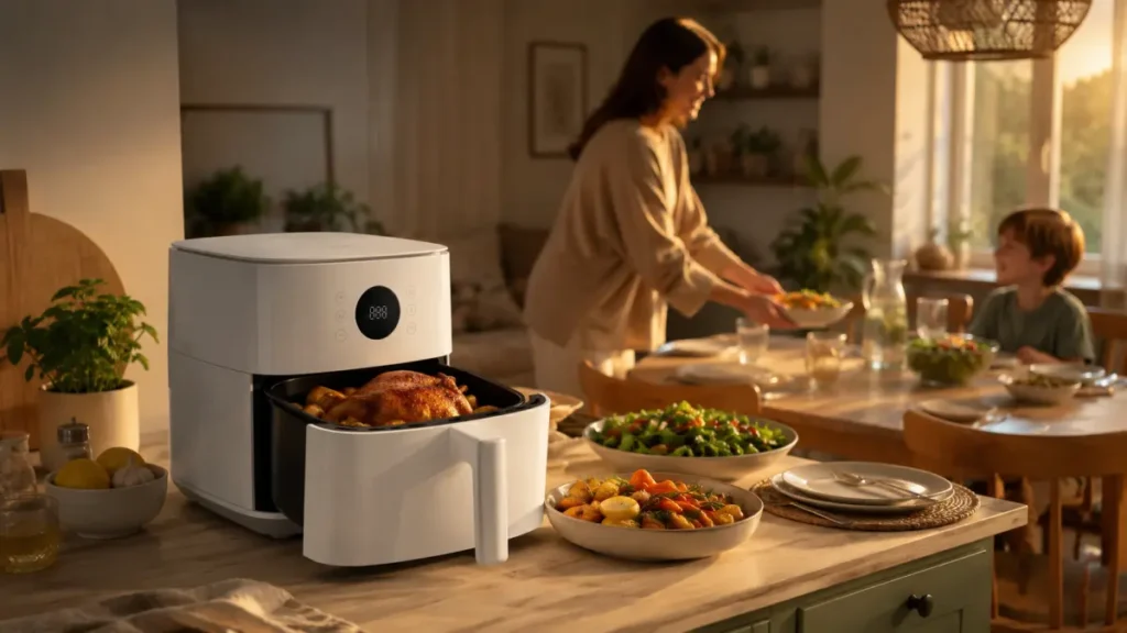 Friteuse sans huile Xiaomi 6,5 L – poulet rôti