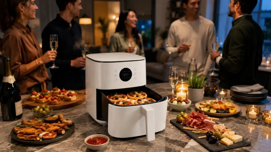 Friteuse sans huile Xiaomi 6,5 L – mini-pizzas pour l’apéritif