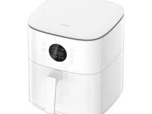 Friteuse sans huile Xiaomi 6,5 L blanche – vue de trois quarts