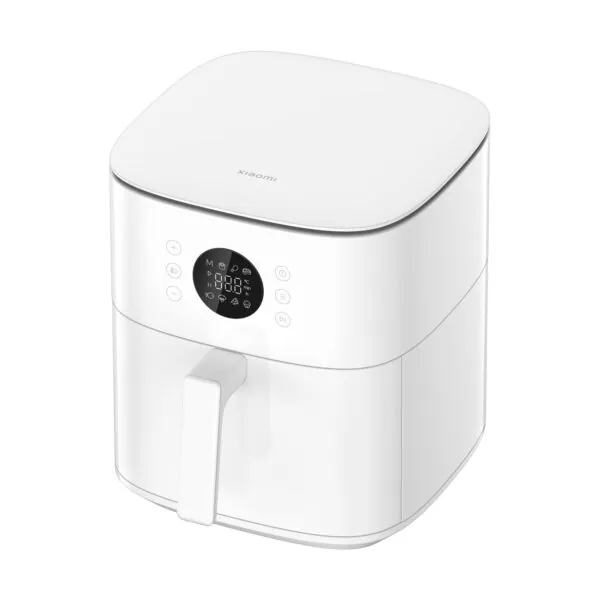 Friteuse sans huile Xiaomi 6,5 L blanche – vue de trois quarts Friteuse sans huile Xiaomi 6,5 L blanche – vue de trois quarts