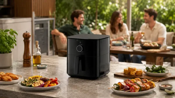 Friteuse sans huile noire Xiaomi – muffins Friteuse sans huile noire Xiaomi – muffins