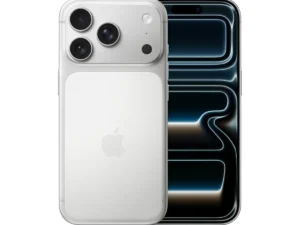 Apple iPhone 17 Pro Max Argent 512 Go – vue avant et arrière