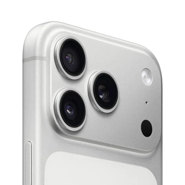 iPhone 17 Pro Max Argent – triple caméra 48 MP et LiDAR iPhone 17 Pro Max Argent – triple caméra 48 MP et LiDAR