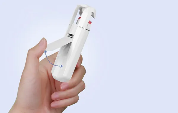 Recourbe-cils chauffant ANLAN – levier de prise en main