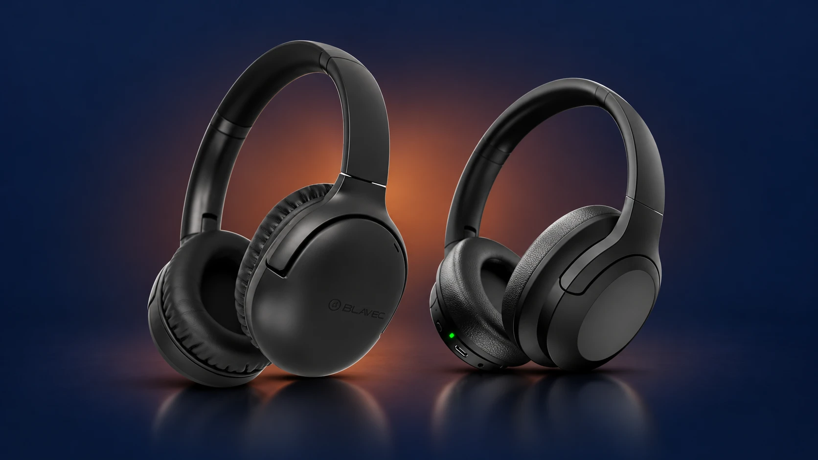 Casques Bluetooth à réduction de bruit Blavec et Forever