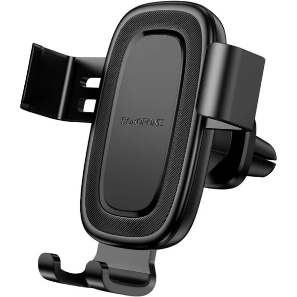 Support téléphone voiture gravité Borofone BH129 noir