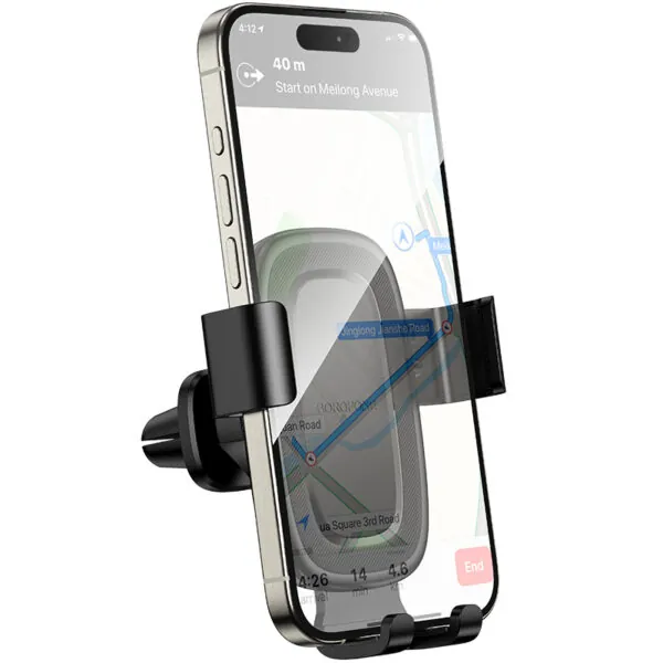 Support téléphone voiture gravité – bras automatiques