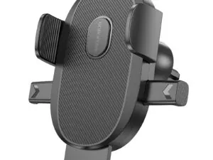 Support téléphone grille aération Borofone BH92 noir